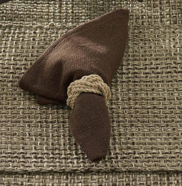 Tweed Napkin - Espresso set of 6 Park Designs - The Fox Decor